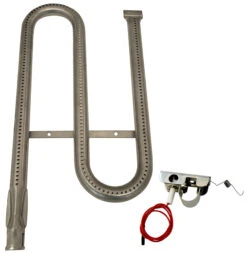 18 1/4 X 8 7/8, Ducane Stainless Burner (Right) W Electrode - 16521