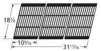 18 7/8 X 31 11/16, Cast Iron Cooking Grids - 68073 - Image 2