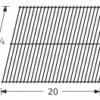 12 3/4 X 20, Steel Wire Rock Grate - 91701