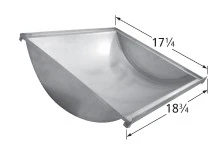 18 3/4 X 17 1/4, Stainless Bottom Trough, Charbroil | 99561 - Image 3