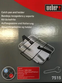 Weber Catch Pan And Pan Holder - 7515