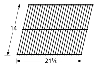 14 X 21 5/8, Charmglow Rock Grate - 95801