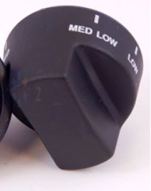 Viking Grill Burner Black Knob - PA010097 (Grills BEFORE 06/28/02) - Image 3