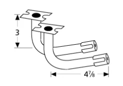 Arkla Twin Venturi Tube Pair