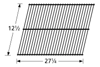 12 1/2 X 27 1/4, Charmglow, Grill Master, Sunbeam Lava Rock Grate - 91801