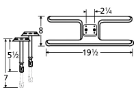 Jacuzzi, Turco Stainless Steel Burner And Venturi Kit - 11002-70301